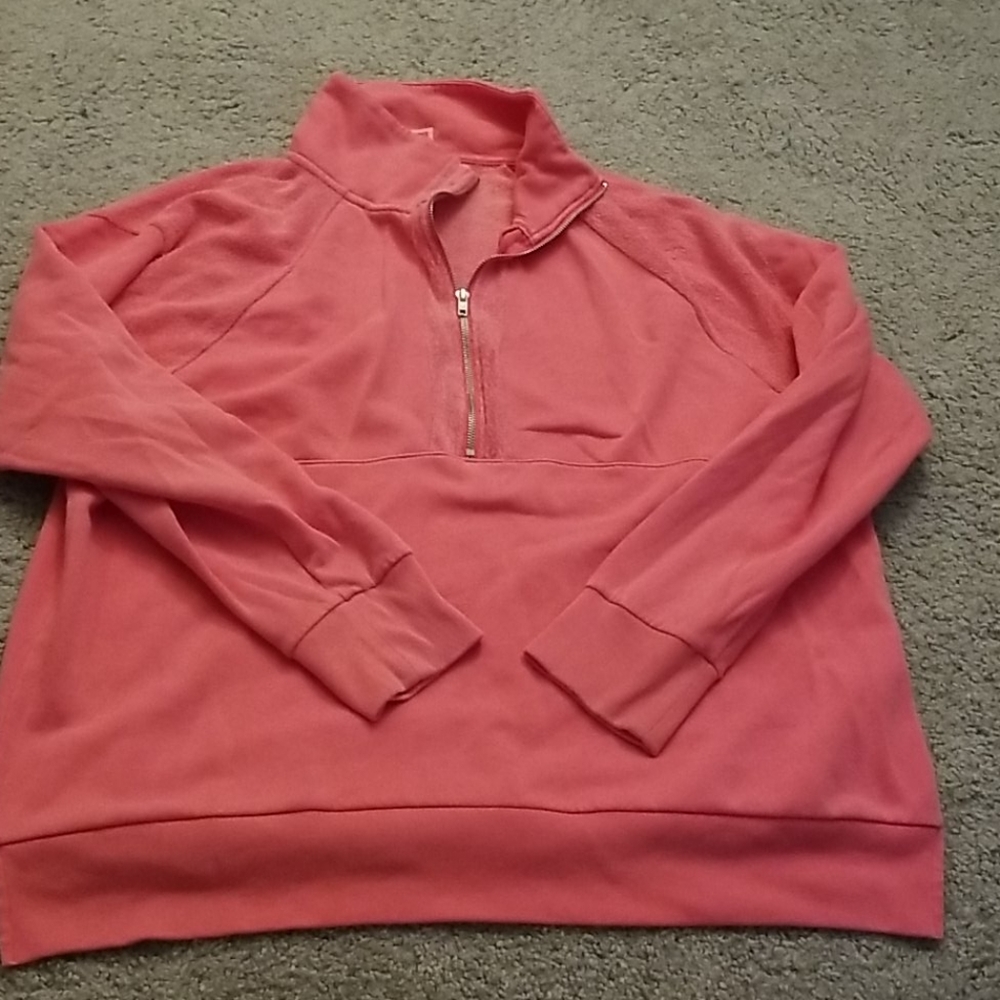 PINK Vintage fleece collection pull over